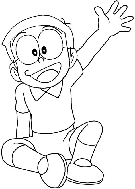 nobita drawing